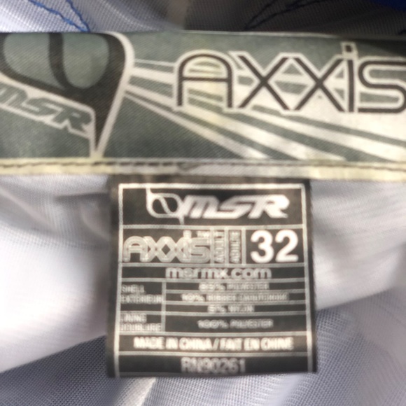 MSR blue motorsports pants - Picture 3 of 5